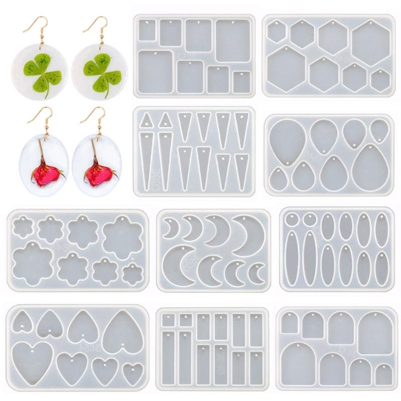 Jewelry Making Techniques - Moule en résine de boucle d'oreille