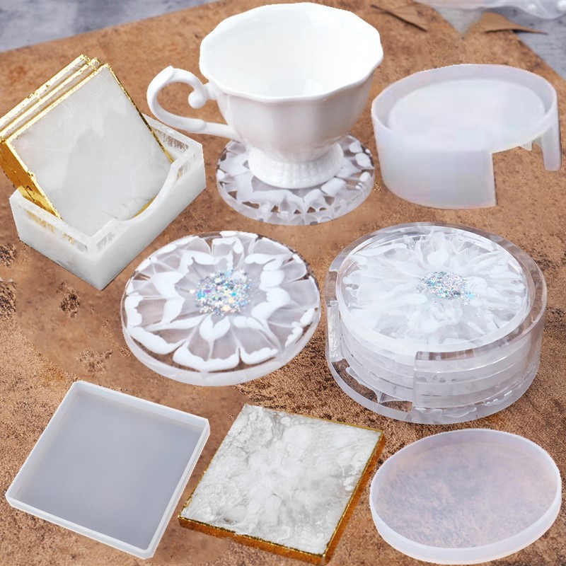 Jewelry Making Techniques - SNASAN Moule en silicone pour sous-verre,