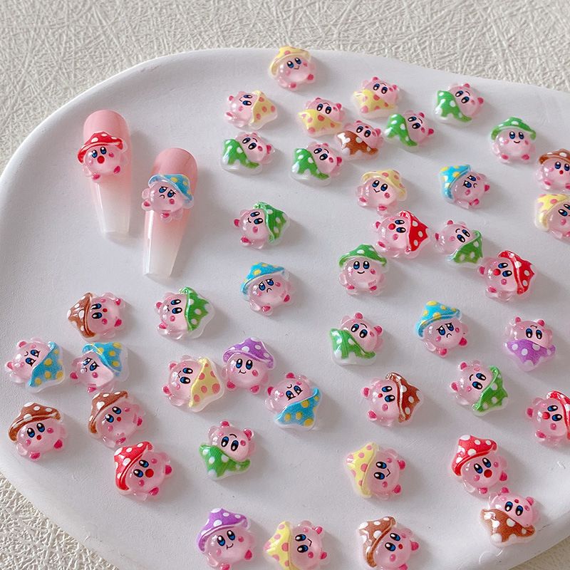 Jewelry Making Resin - 2/10/20pcs Breloques pour ongles Kirby en