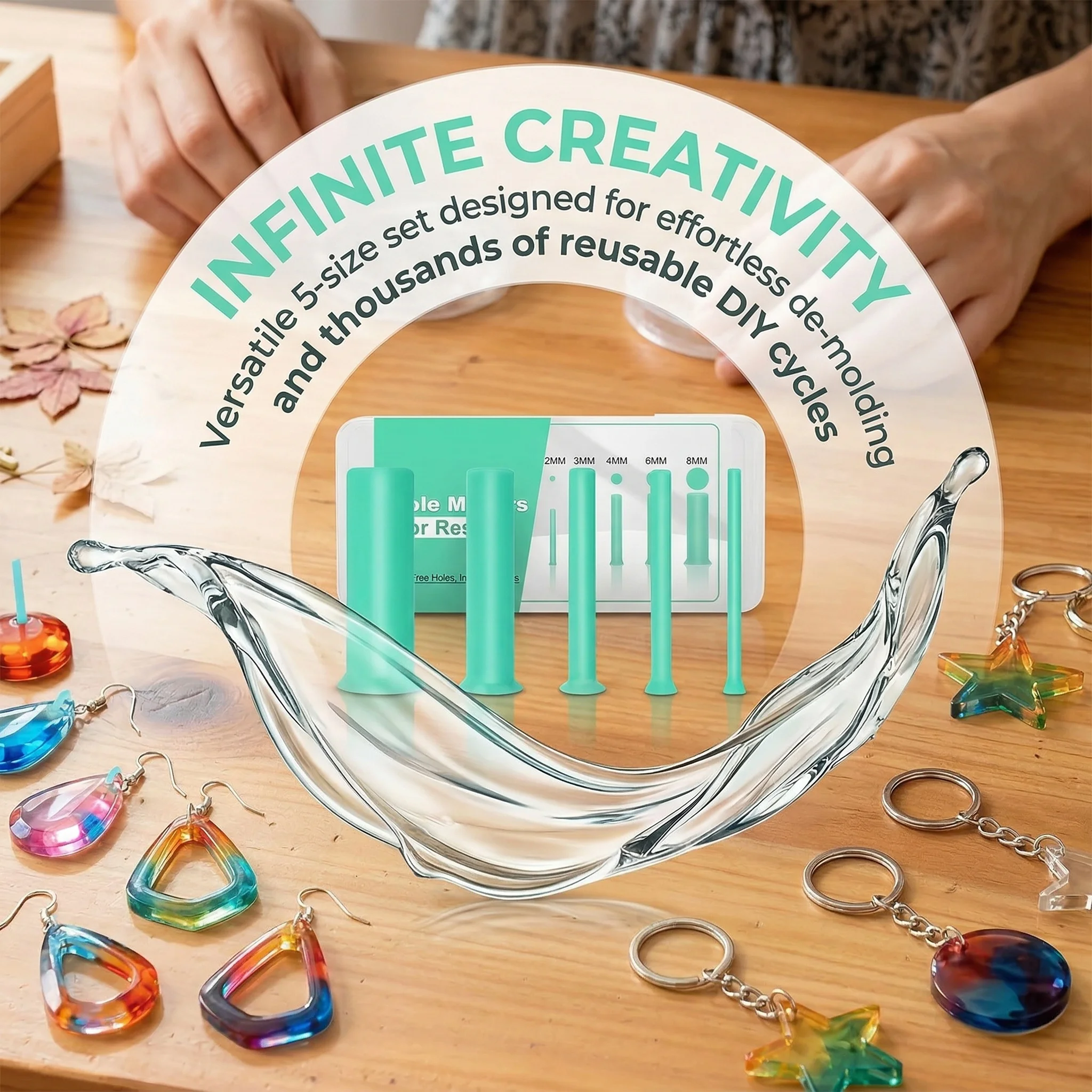 Jewelry Making Techniques - Kit de 35 ouvre-trous en résine