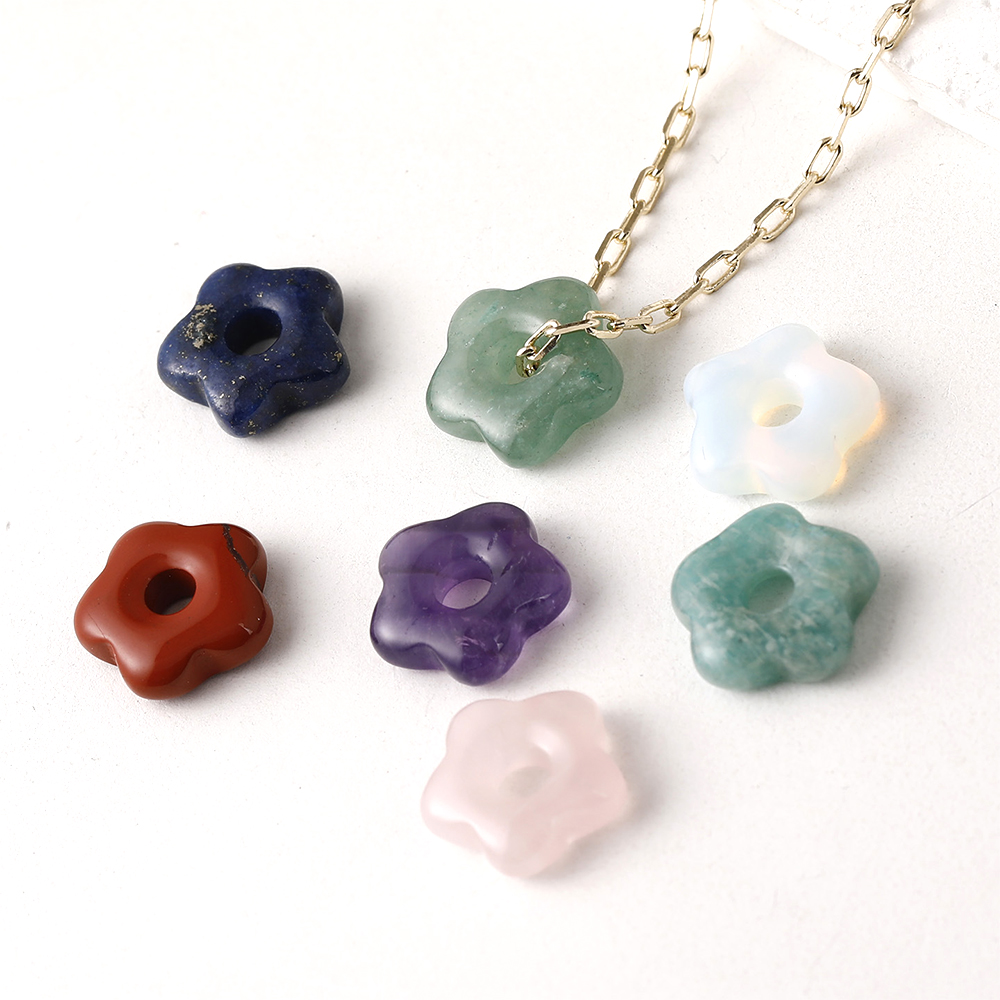 Jewelry Making Raw Materials - 1 pièce de perle pendentif fleur
