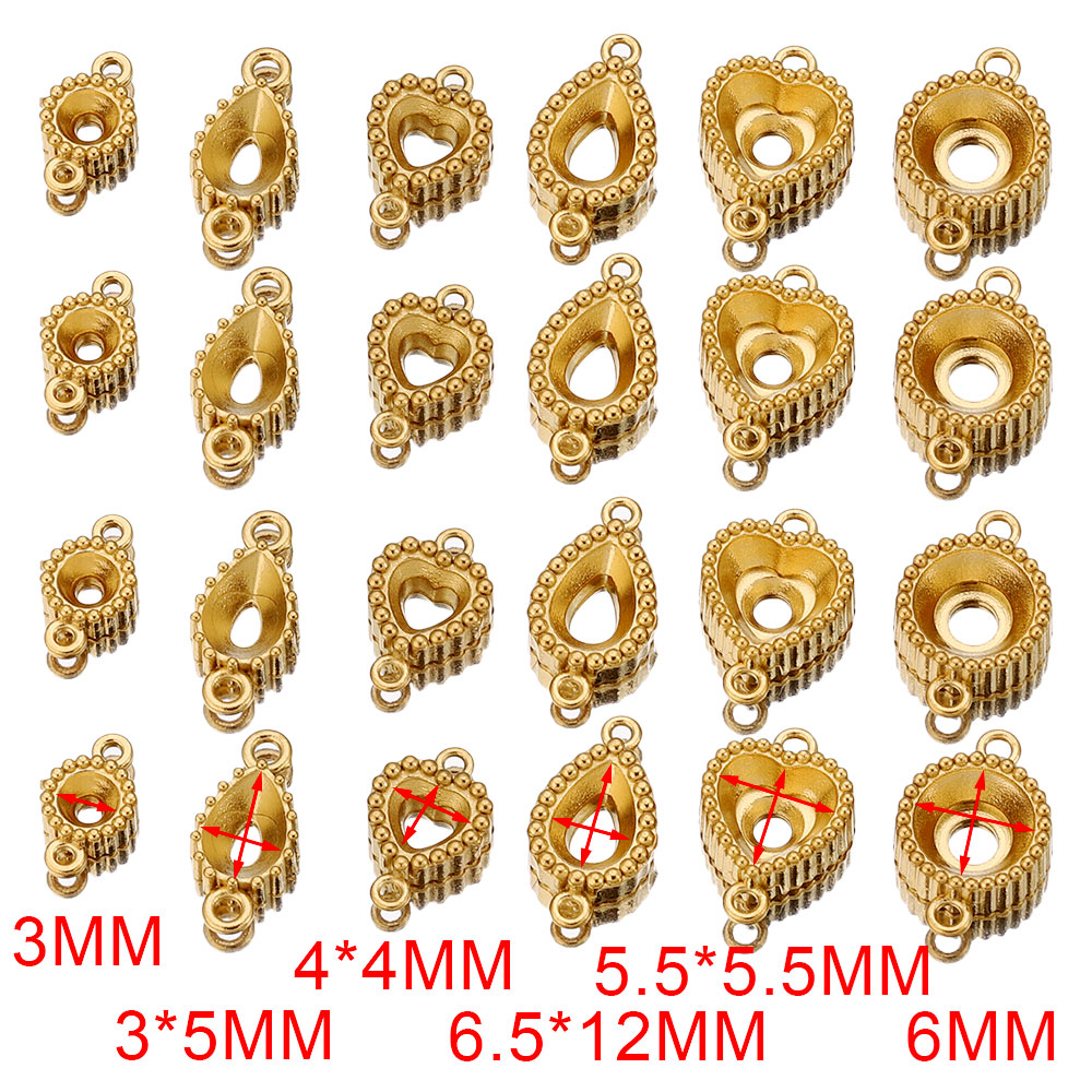 10 pièces en acier inoxydable  - Pendant Blank Bezel avis et prix