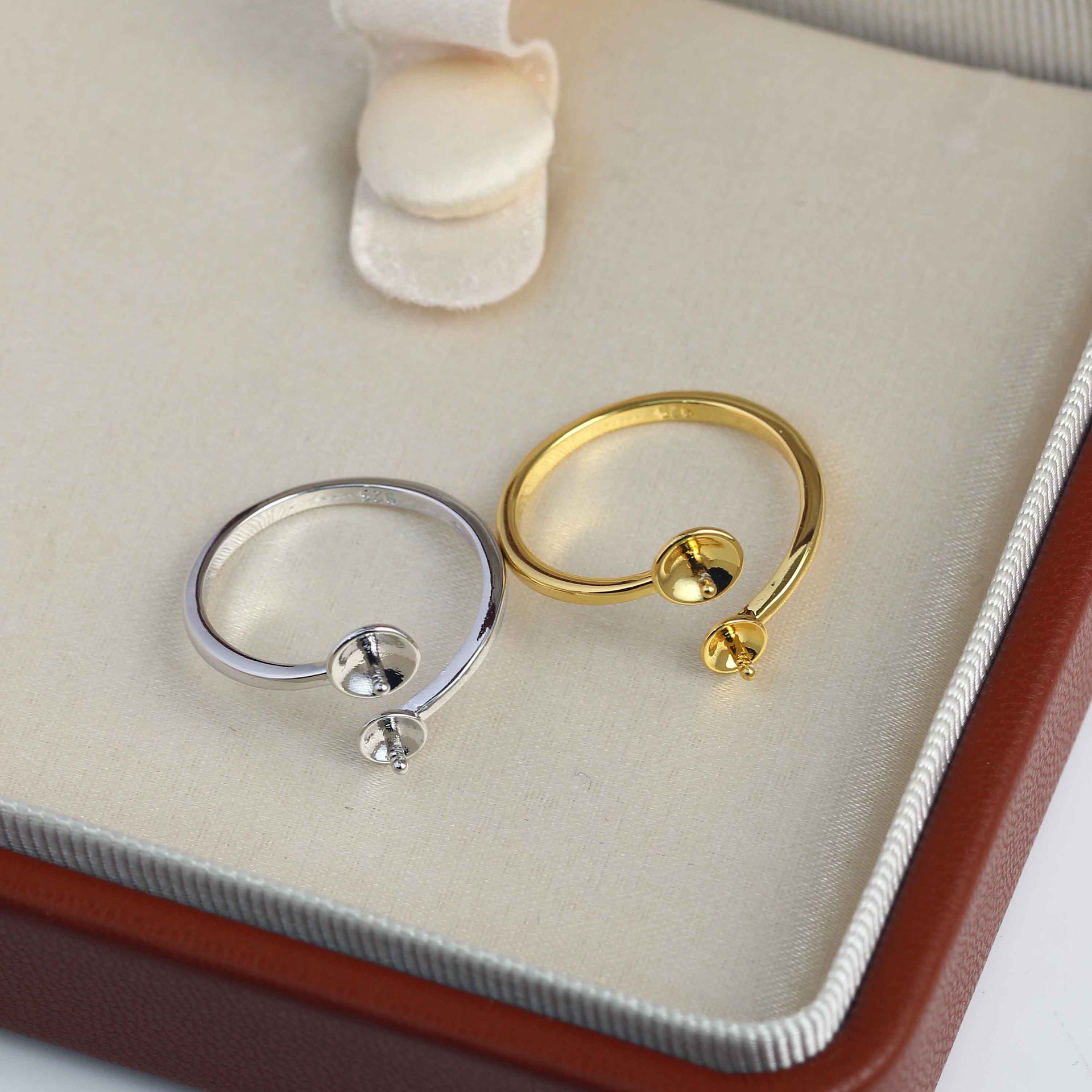 JZ008 Bague ajustable en cuivr - Ring Blank Adjustable avis et prix