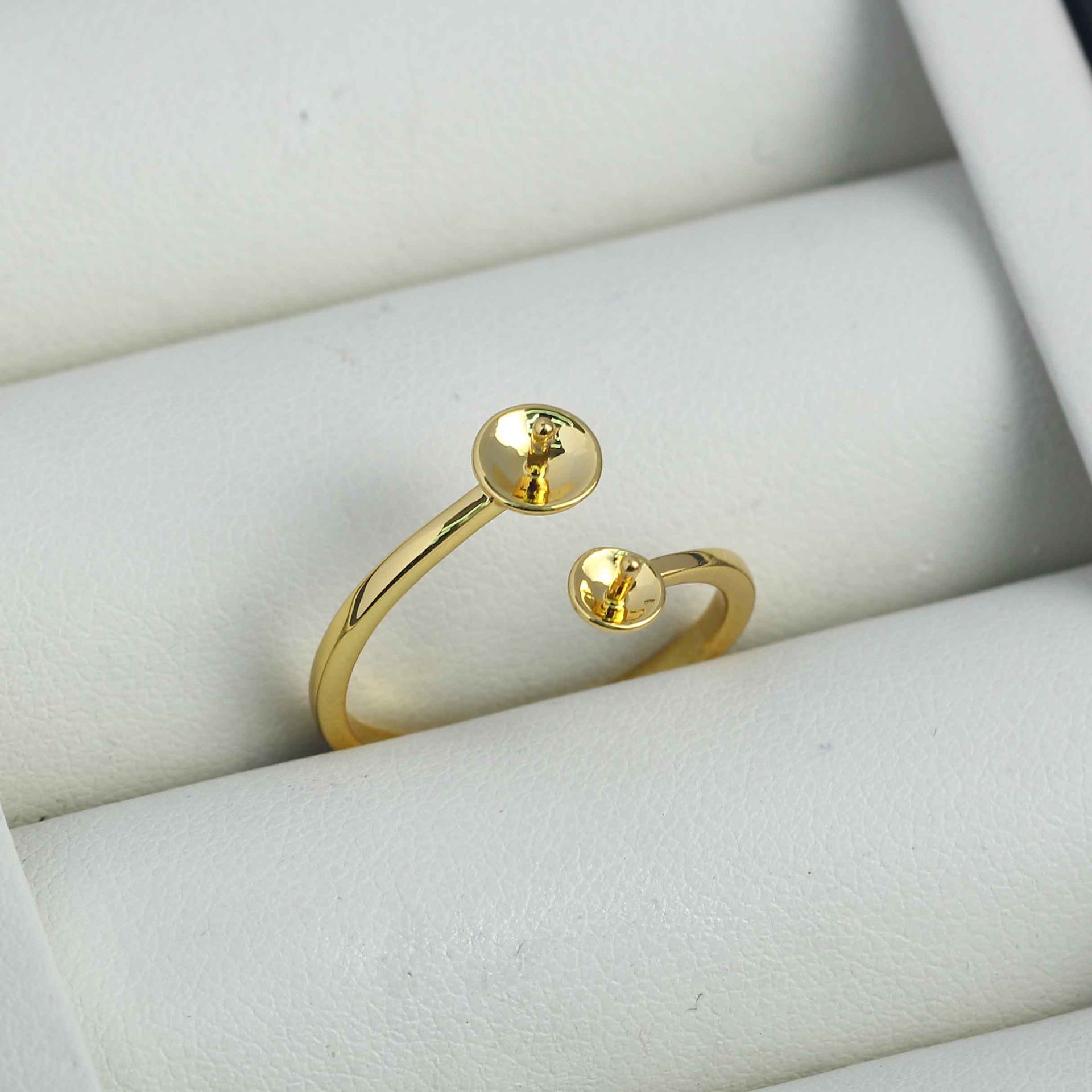 JZ008 Bague ajustable en cuivr - Ring Blank Adjustable avis et prix