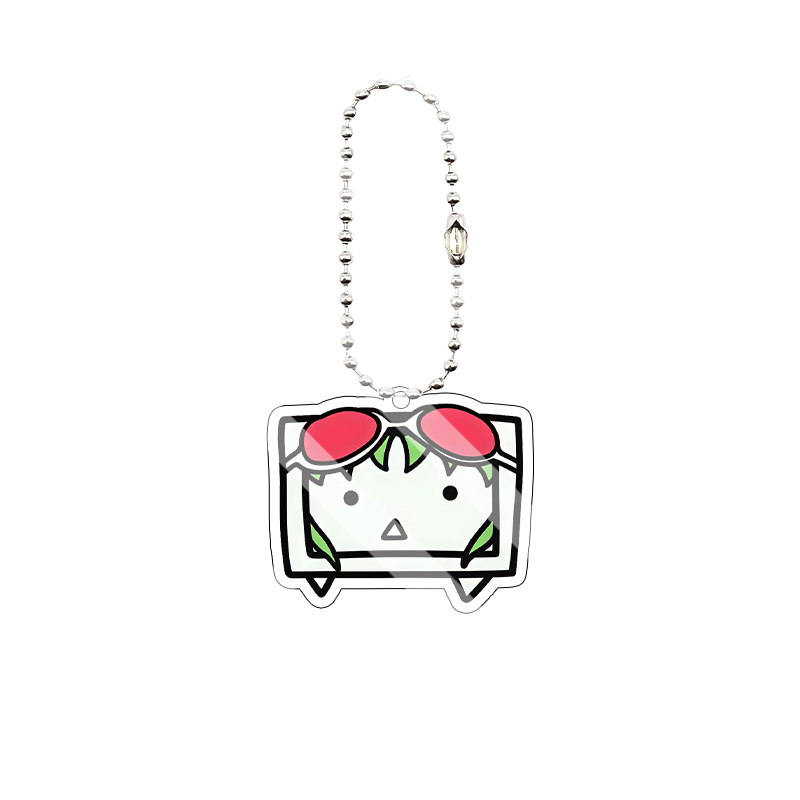 Porte-clés en acrylique versio - Pendant Blank Bezel avis et prix