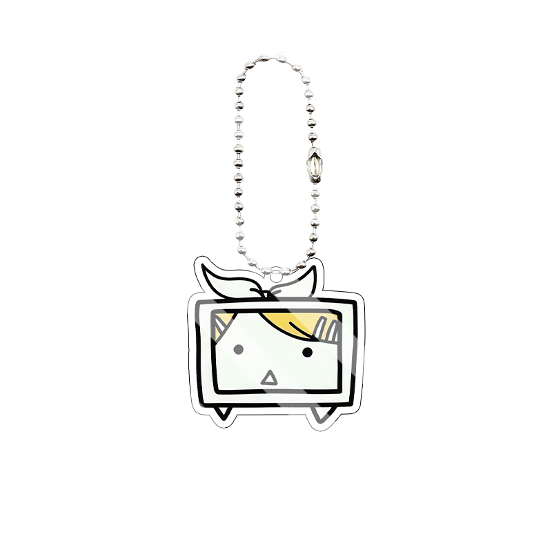 Porte-clés en acrylique versio - Pendant Blank Bezel avis et prix