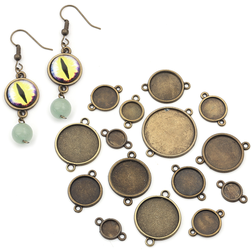 Base de Cabochon ronde 8/10/12 - Pendant Blank Bezel avis et prix