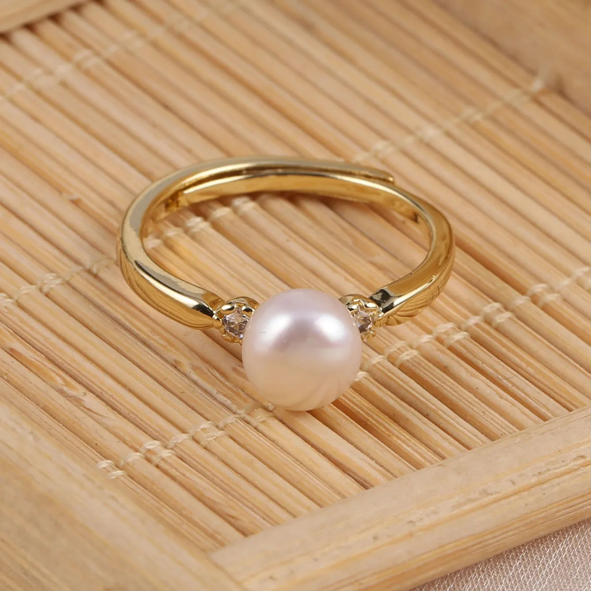 Anneaux de perles d'eau douce  - Ring Blank Adjustable avis et prix