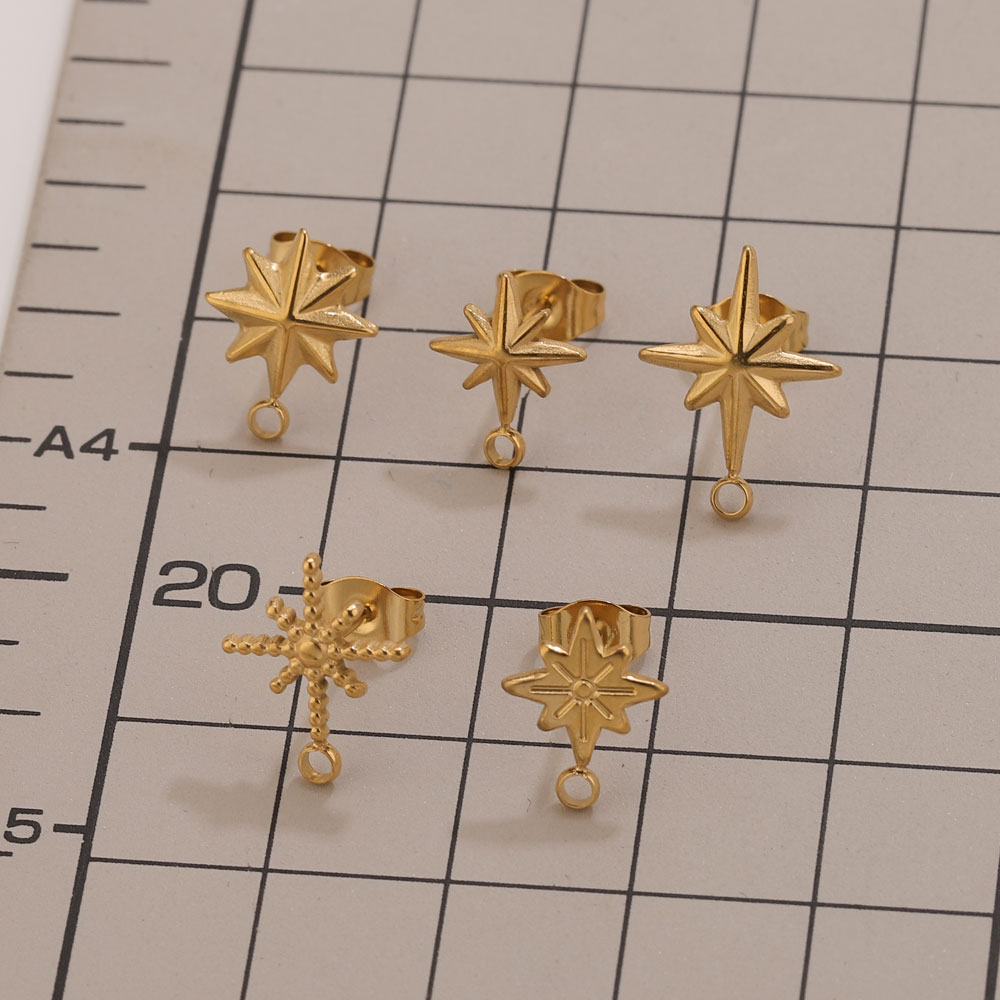 6 pièces Clous d'oreilles étoi - Jewelry Making Techniques avis et prix