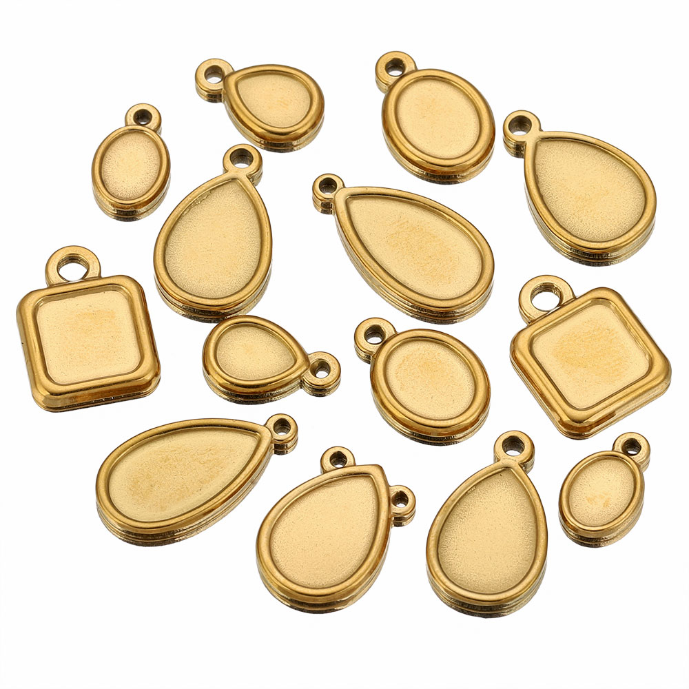 5 pièces de supports de penden - Pendant Blank Bezel avis et prix