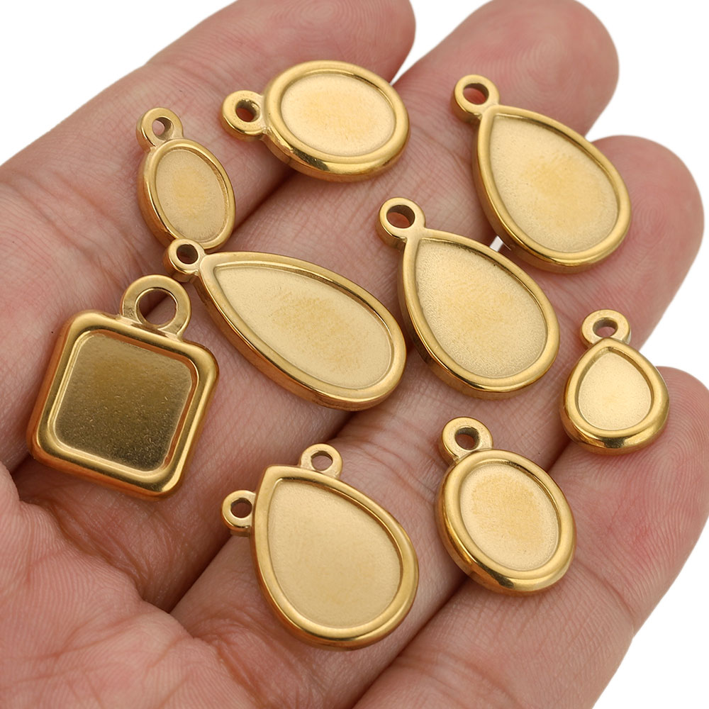 5 pièces de supports de penden - Pendant Blank Bezel avis et prix