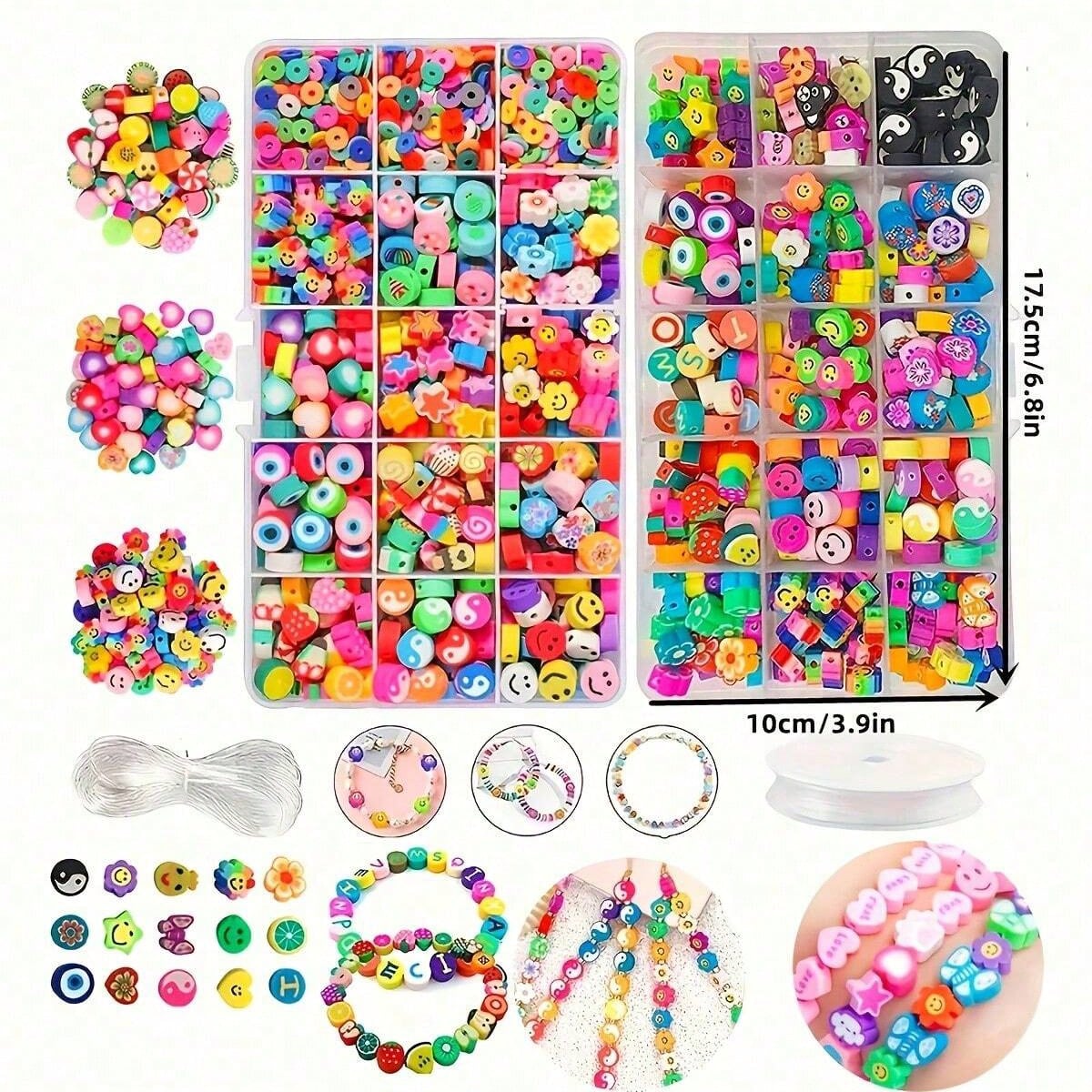 Ensemble de perles en argile p - Jewelry Making Organizer avis et prix