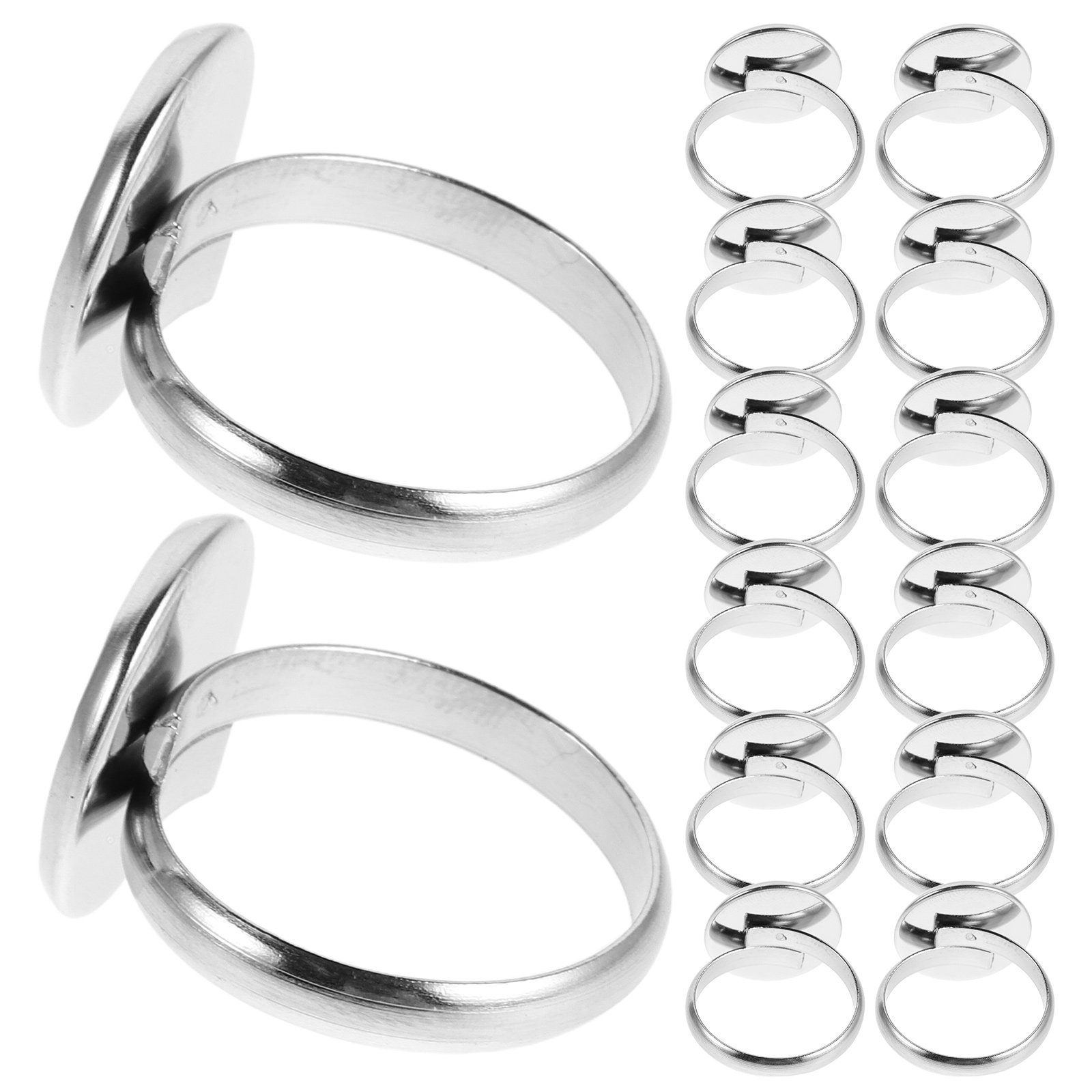 20 Pièces 14 mm Composants de  - Ring Blank Adjustable avis et prix