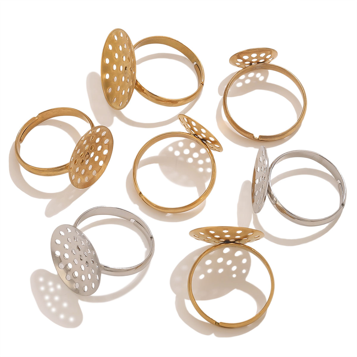 Base de bague en acier inoxyda - Ring Blank Adjustable avis et prix