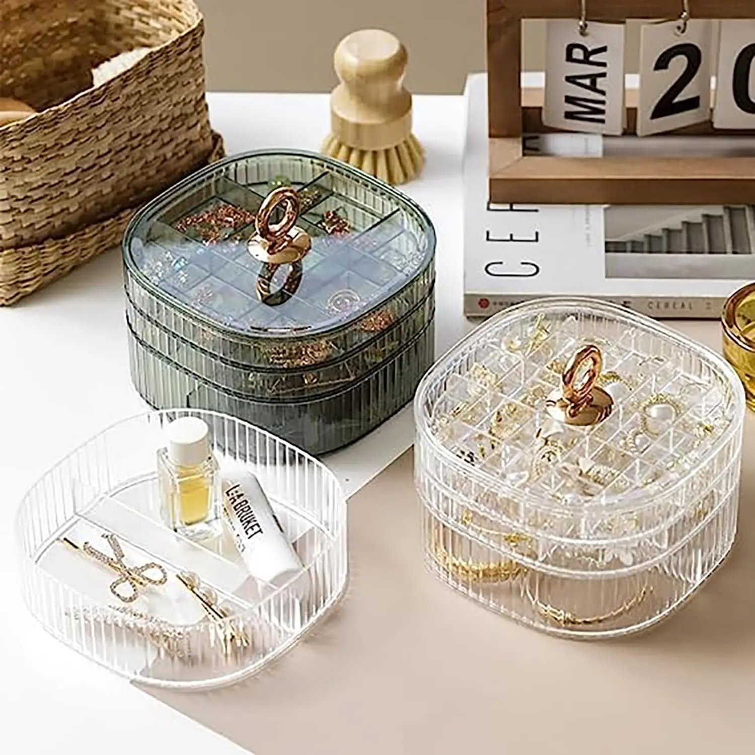 Boîte à bijoux, organiseur de  - Jewelry Making Organizer avis et prix
