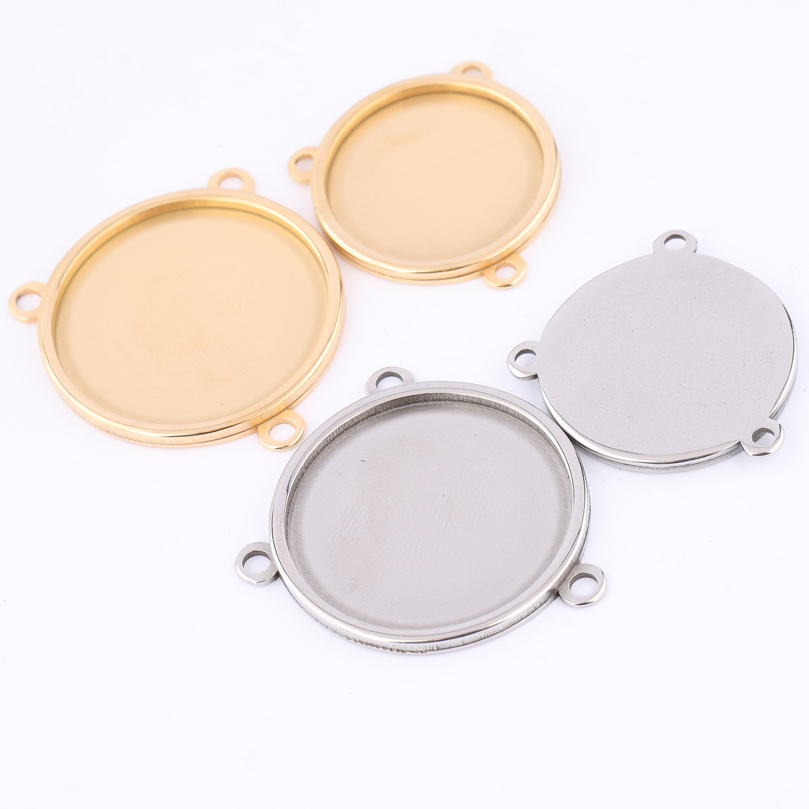 5 pièces en acier inoxydable p - Pendant Blank Bezel avis et prix