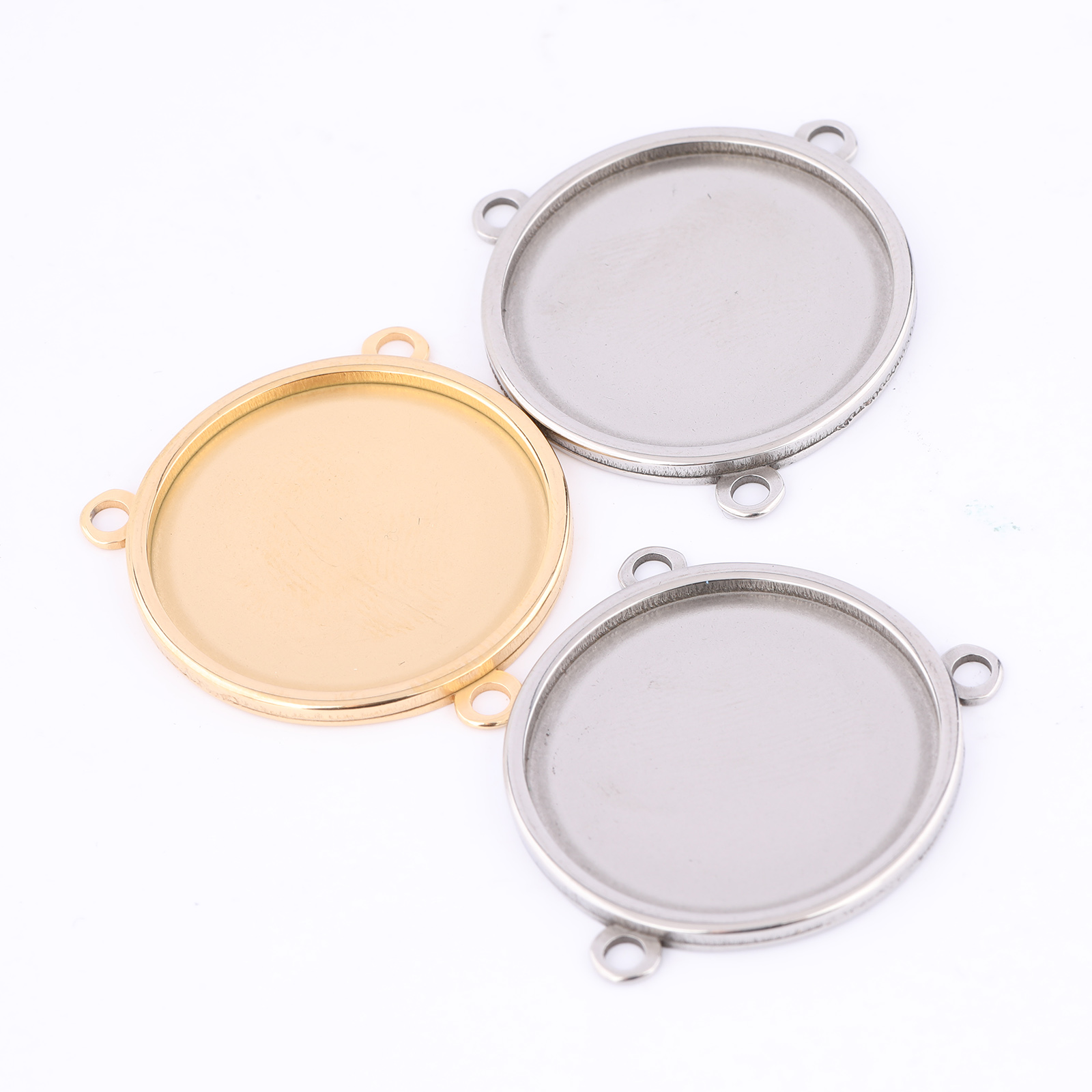 5 pièces en acier inoxydable p - Pendant Blank Bezel avis et prix