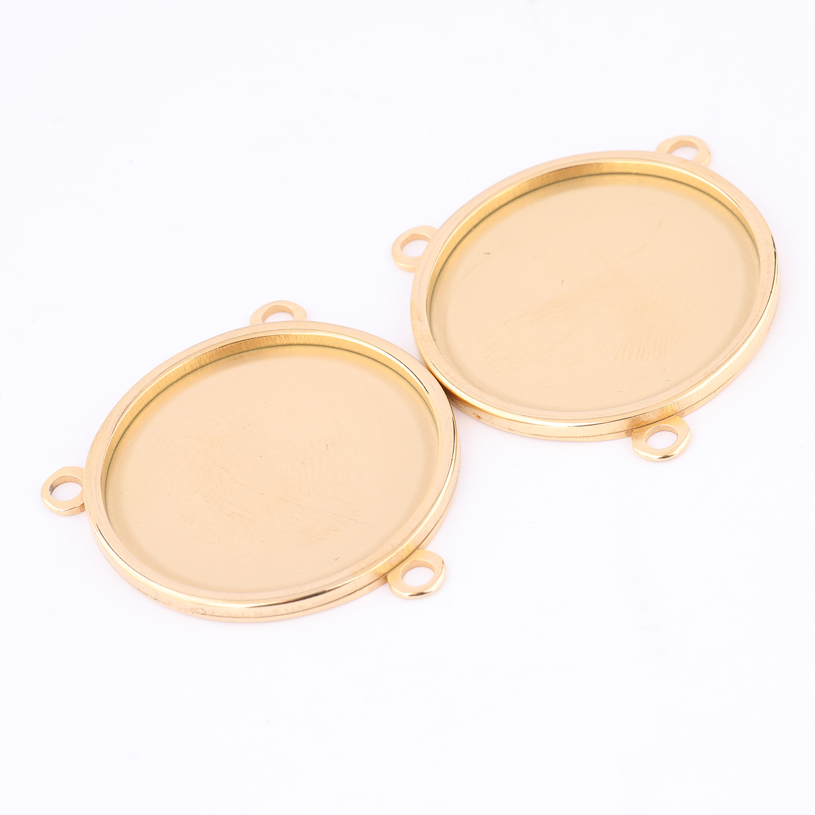 5 pièces en acier inoxydable p - Pendant Blank Bezel avis et prix