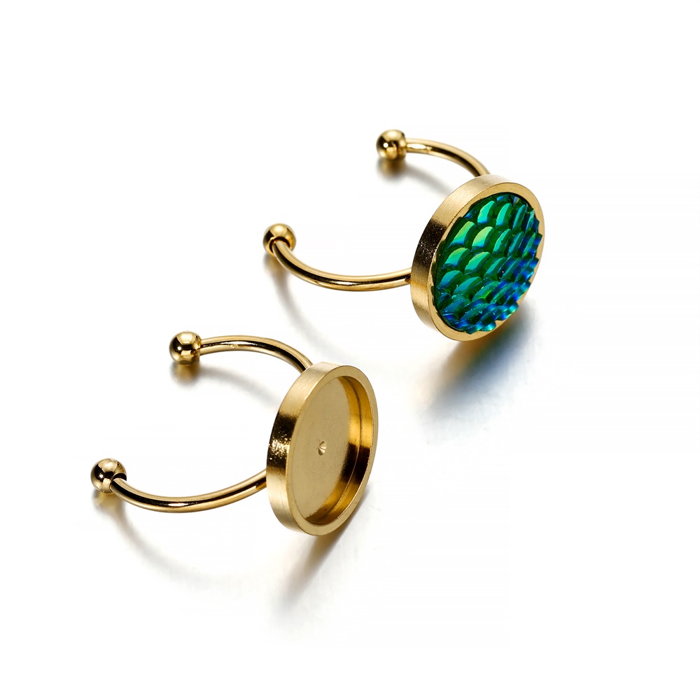 10 pièces de montures de bague - Ring Blank Adjustable avis et prix